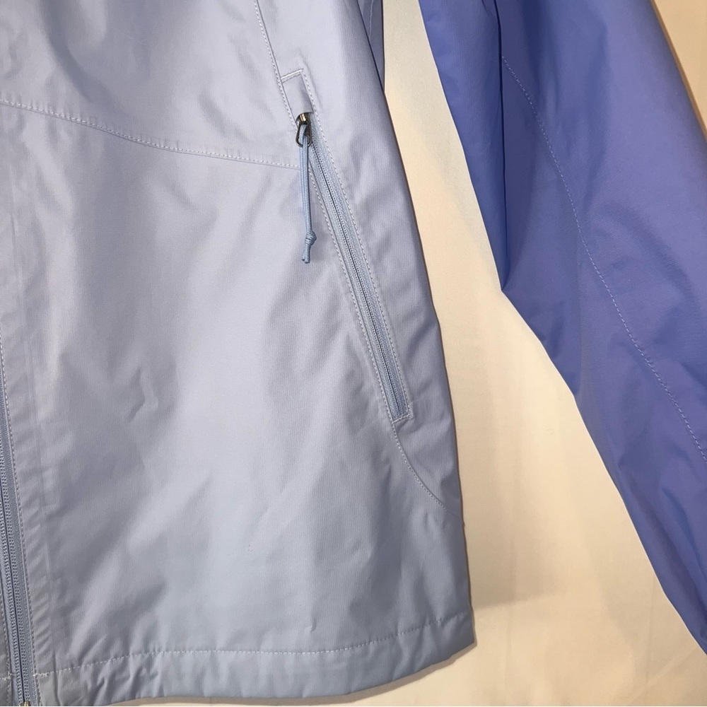The North Face Resolve Plus Full Zip Dry Vent Rain Jacket Two Tone Purple M - Picture 11 of 15